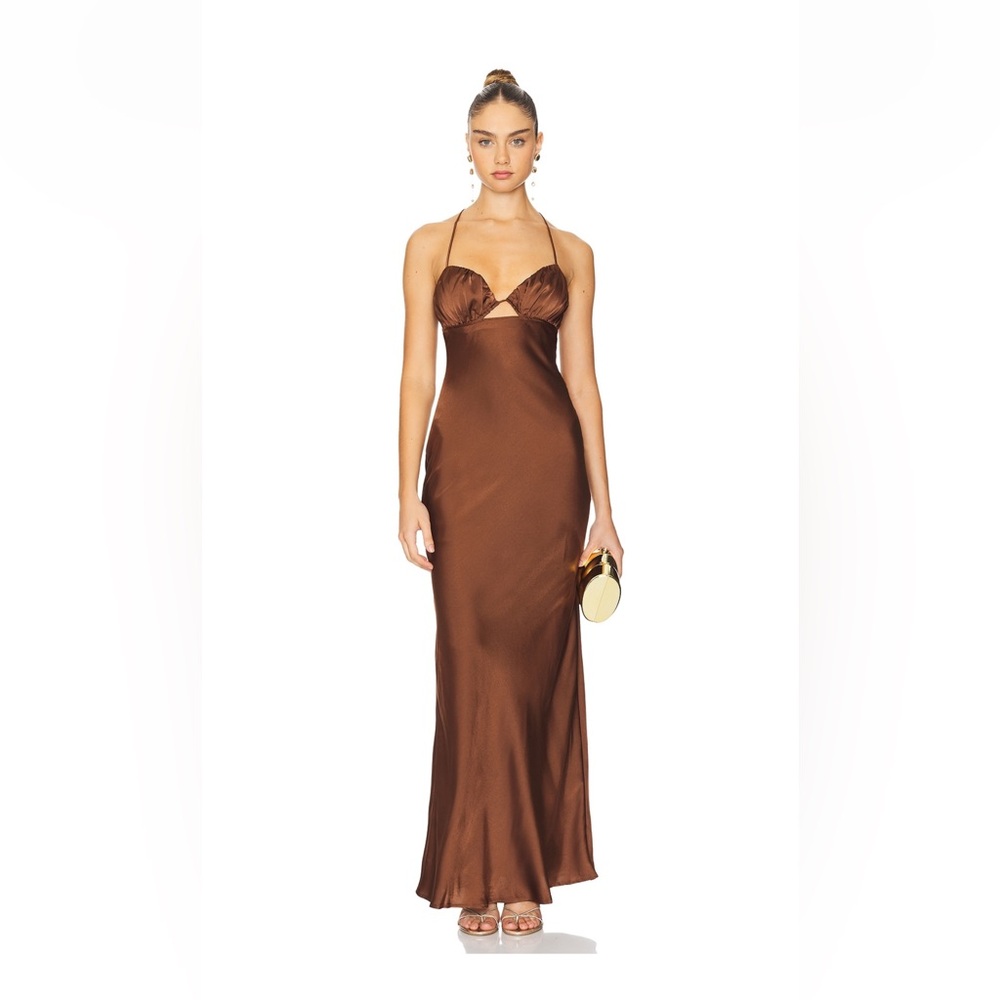 Chocolate Brown Maxi Dress